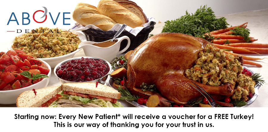 FREE Turkey for New Patients